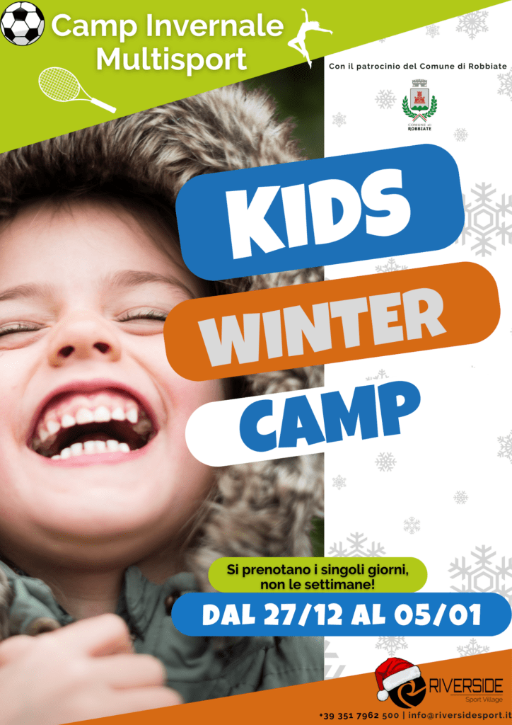 Kids Winter Camp: dal 27/12 al 05/01